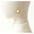 MYLOVE Pearl gold earrings for bridal long earrings MLEH25